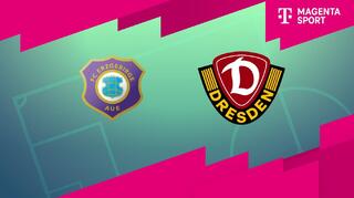 FC Erzgebirge Aue - Dynamo Dresden (Highlights)