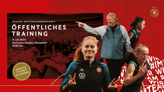 Frauen-Nationalmannschaft: Öffentliches Training in Düsseldorf